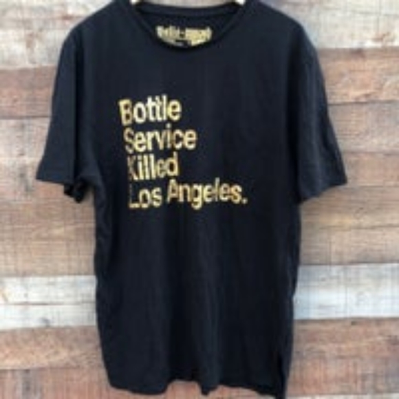 Bottle Service Killed Los Angeles Tee - - Picture 1 of 1